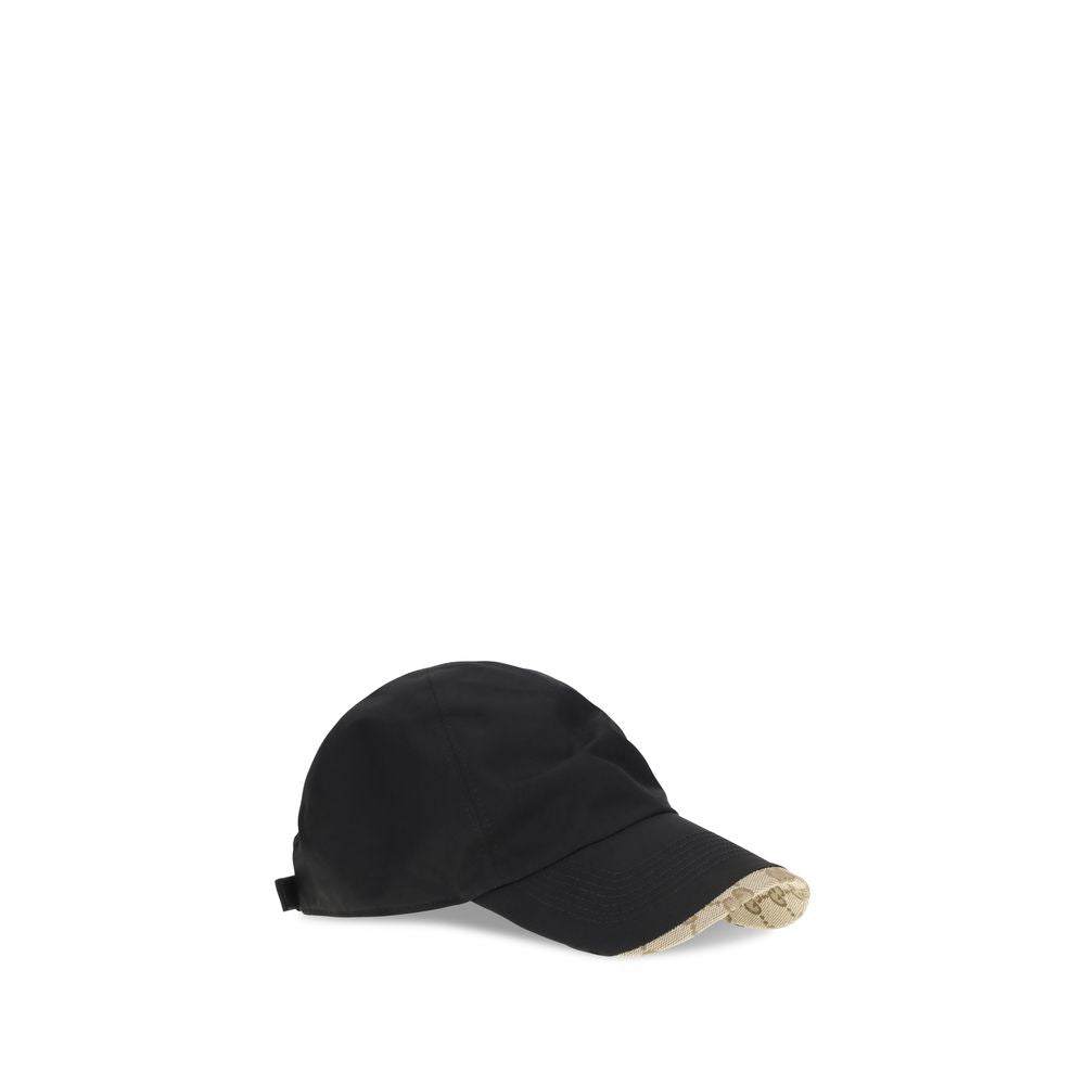 Black Cotton Cap (Baseball Hat)