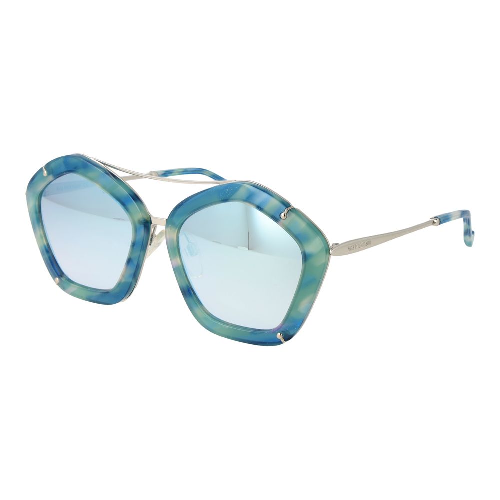 Bicolor Metal Sunglasses