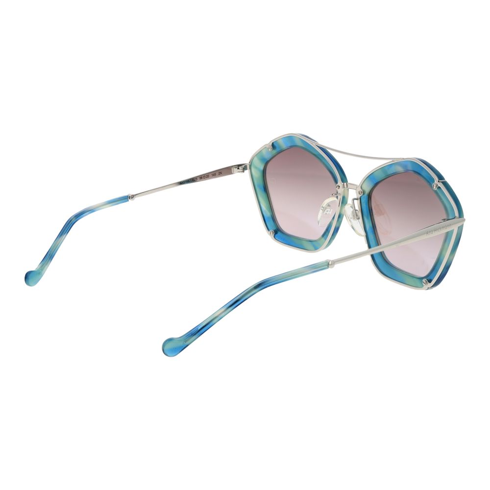 Bicolor Metal Sunglasses