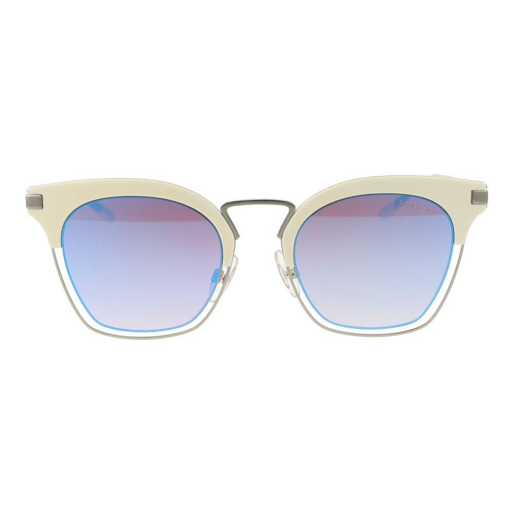 White Metal Sunglasses