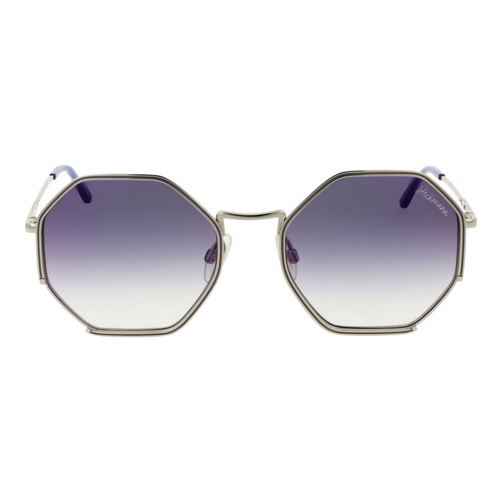 Gray Metal Sunglasses
