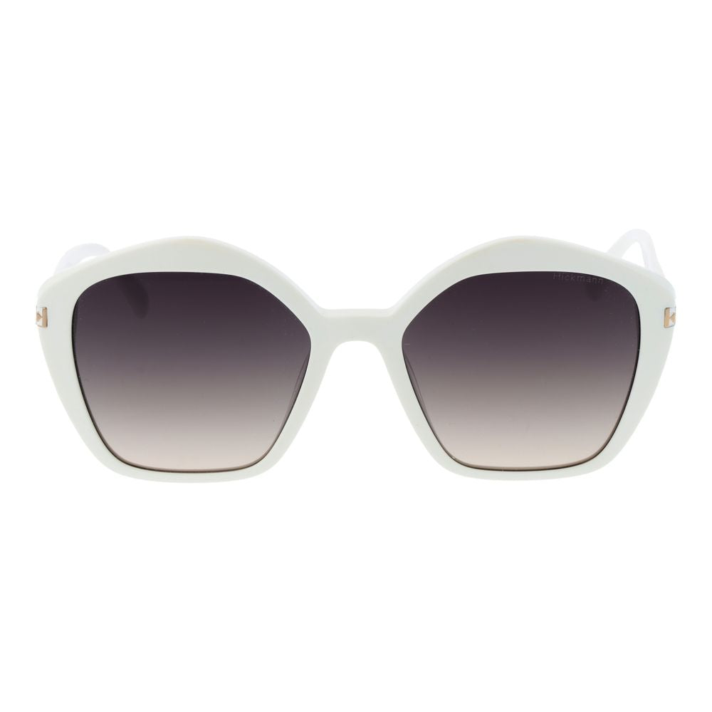 White Acetate Sunglasses