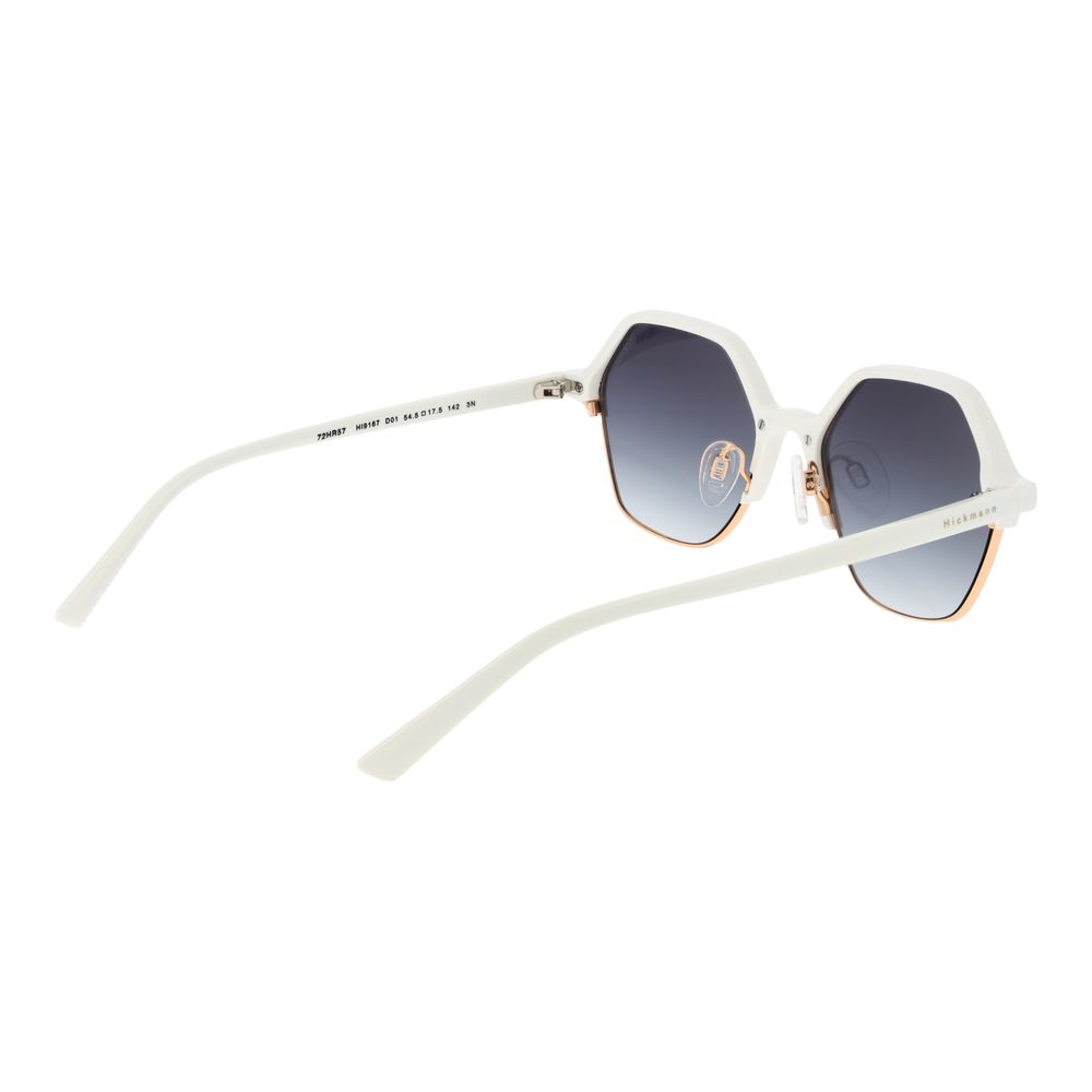 White Acetate Sunglasses