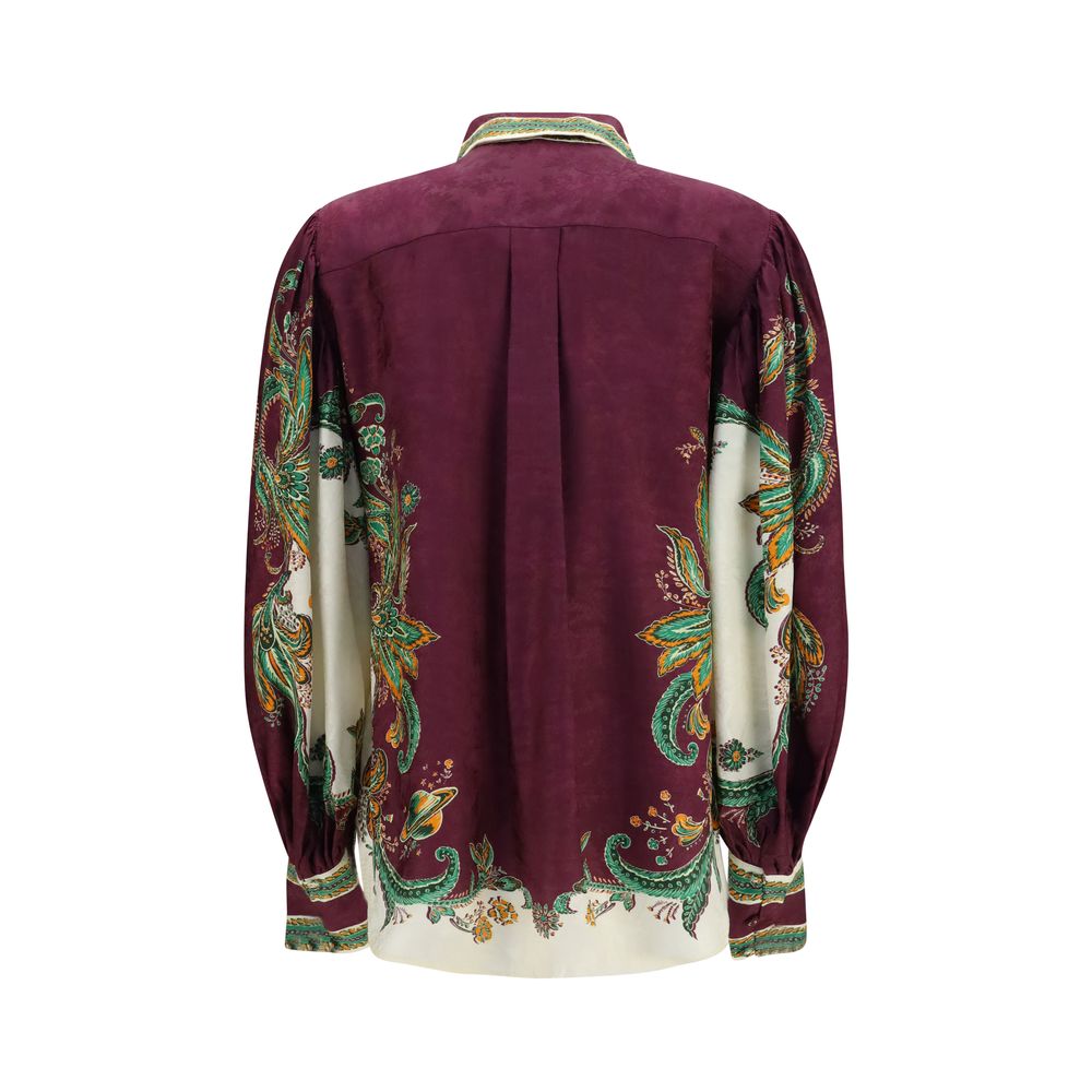 Multicolor Viscose Blouse