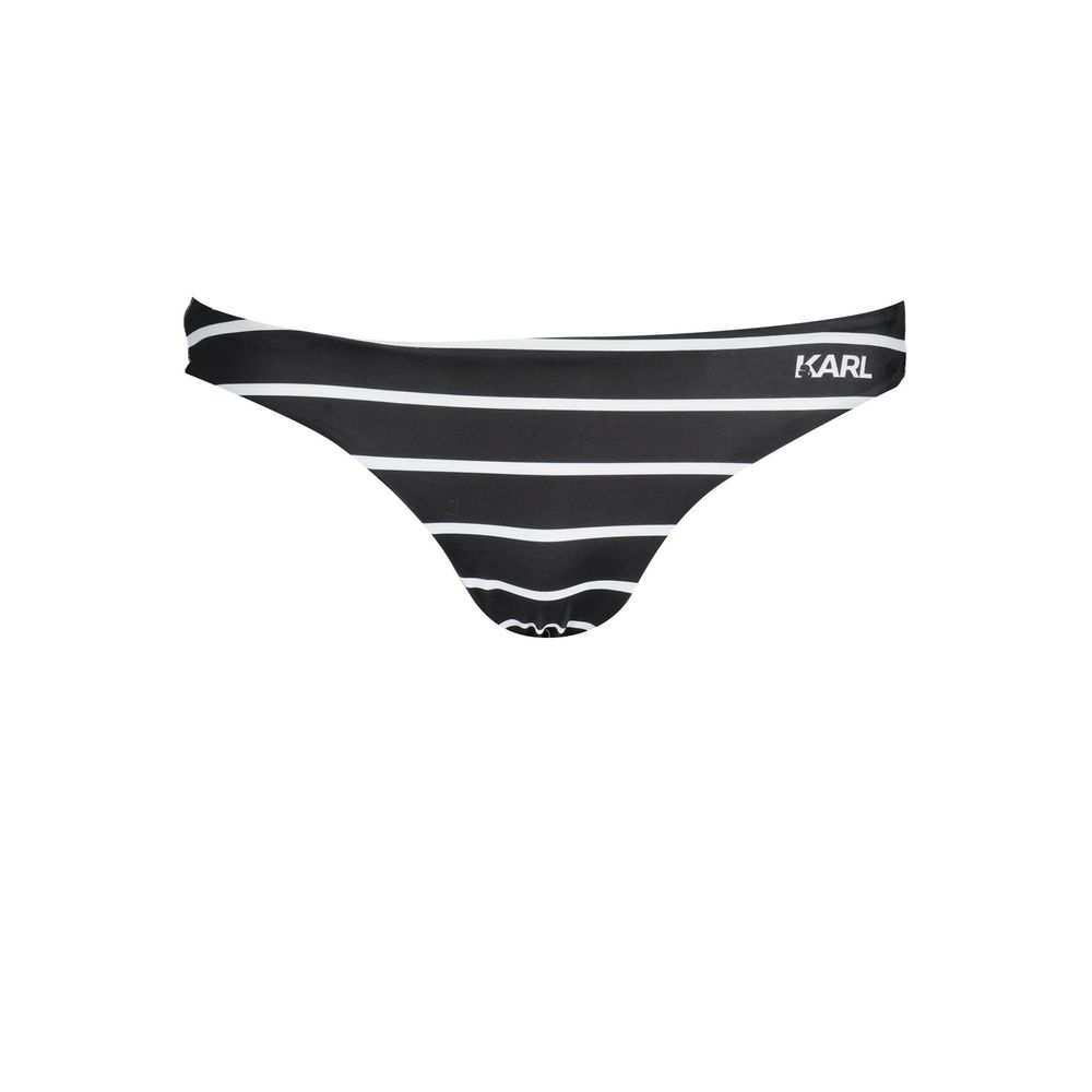 Black Polyamide Women's Swim Brief