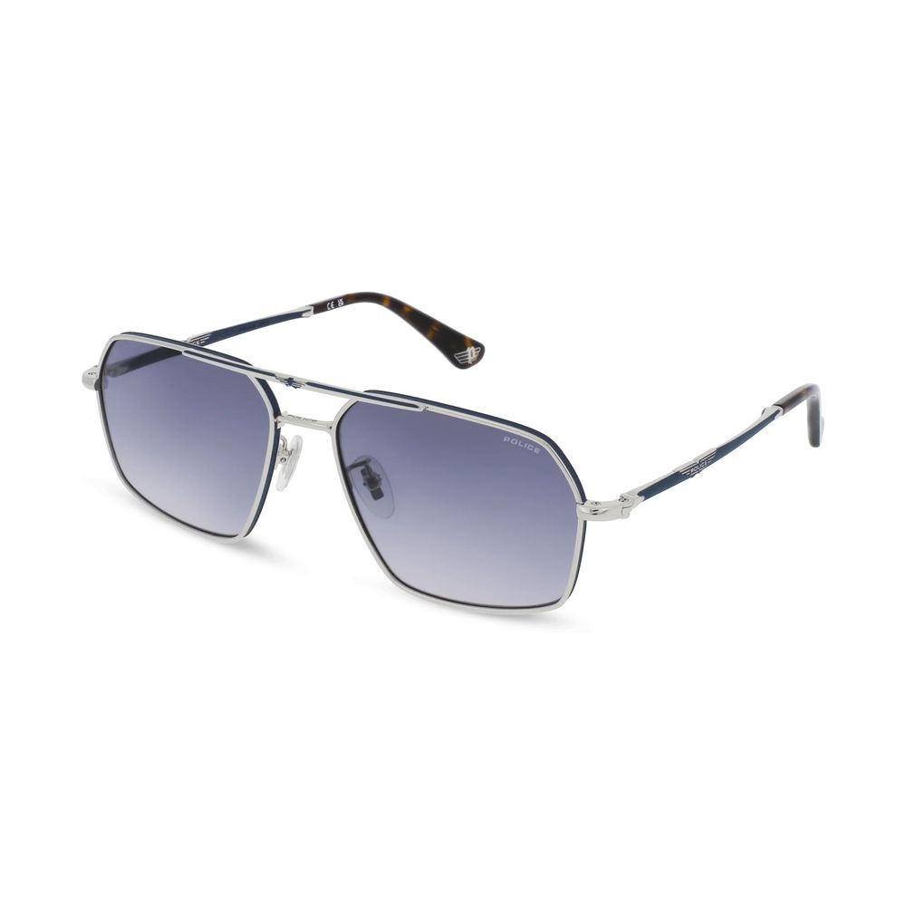 Gray Metal Sunglasses