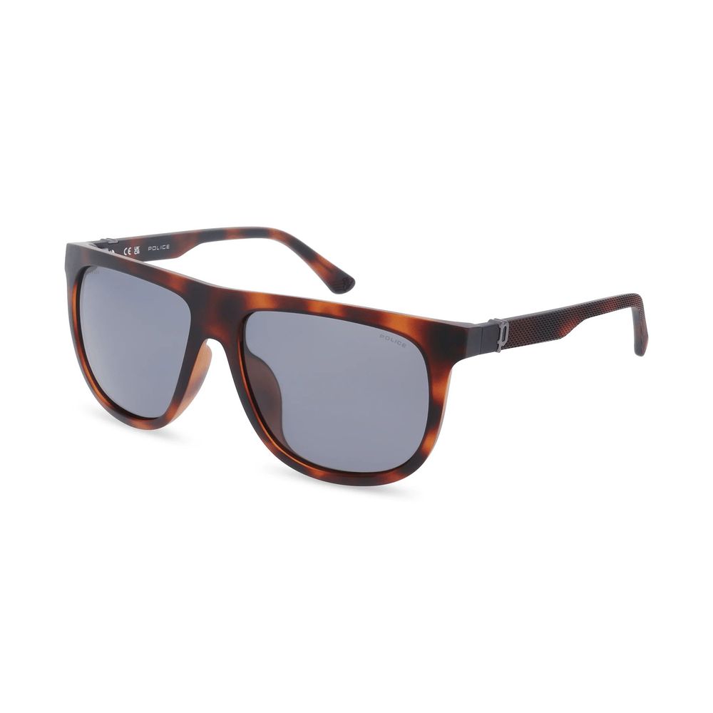 Brown Injected Sunglasses