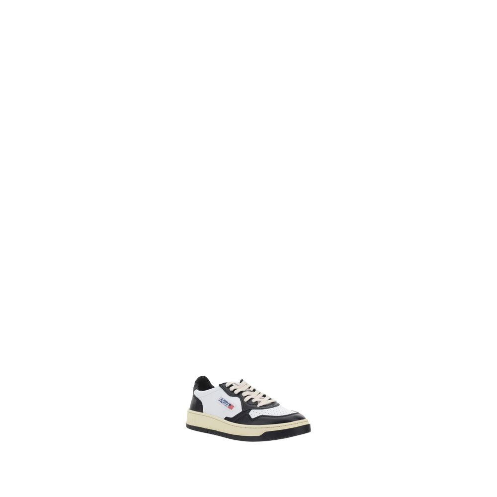 White Calf Leather Bos Taurus Athletic Sneakers