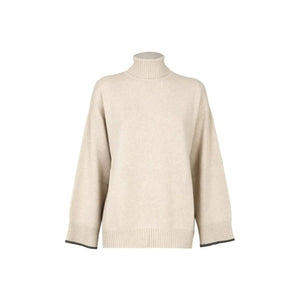 Beige Cashmere Sweater