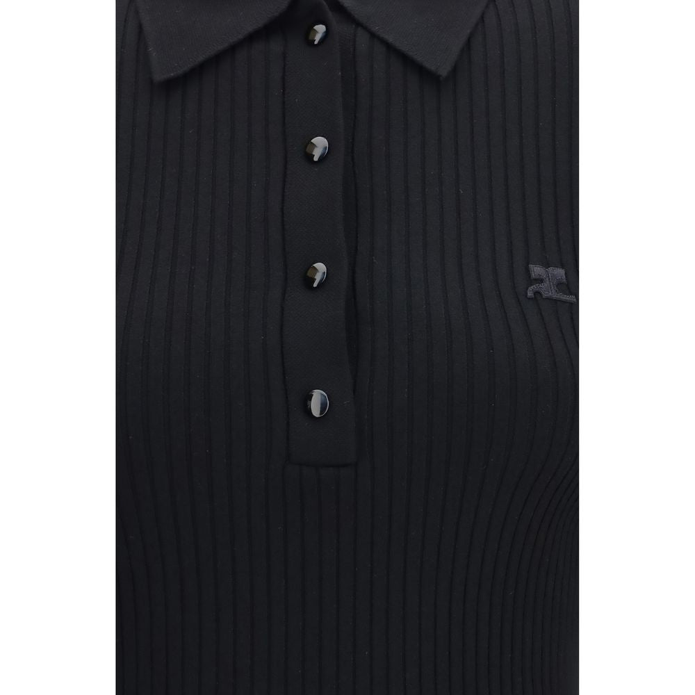 Black Viscose Dress Shirt