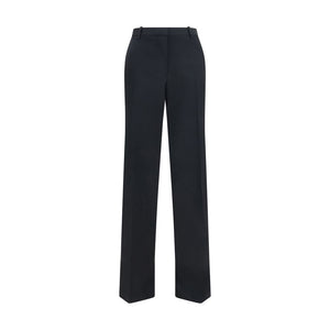 Black Wool Oves Aries Casual Pants
