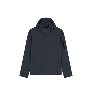 Gray Nylon Shell Jacket
