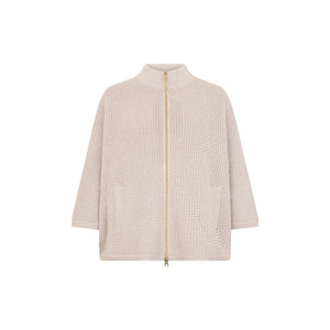 Beige Cotton Cardigan