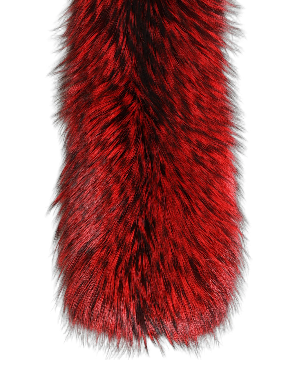 Red Fox Fur Neck Wrap Warmer Winter Scarf