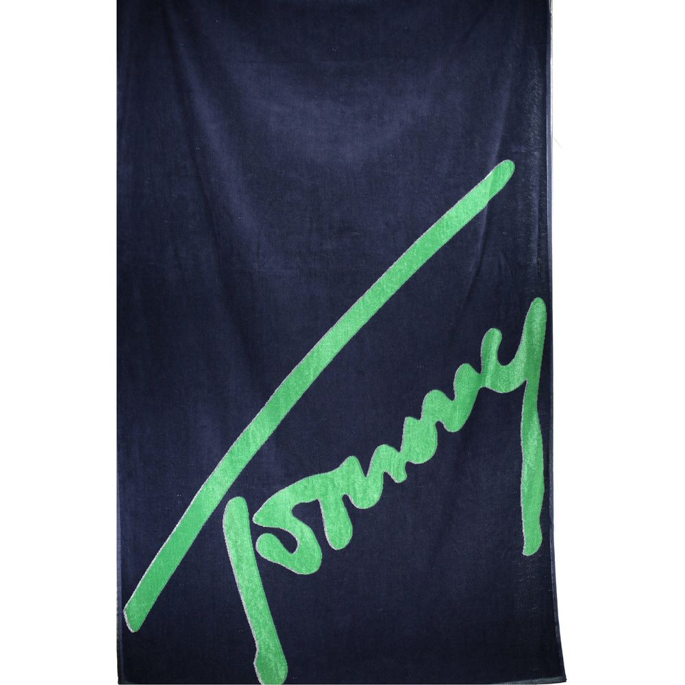 Blue Cotton Men's Towel