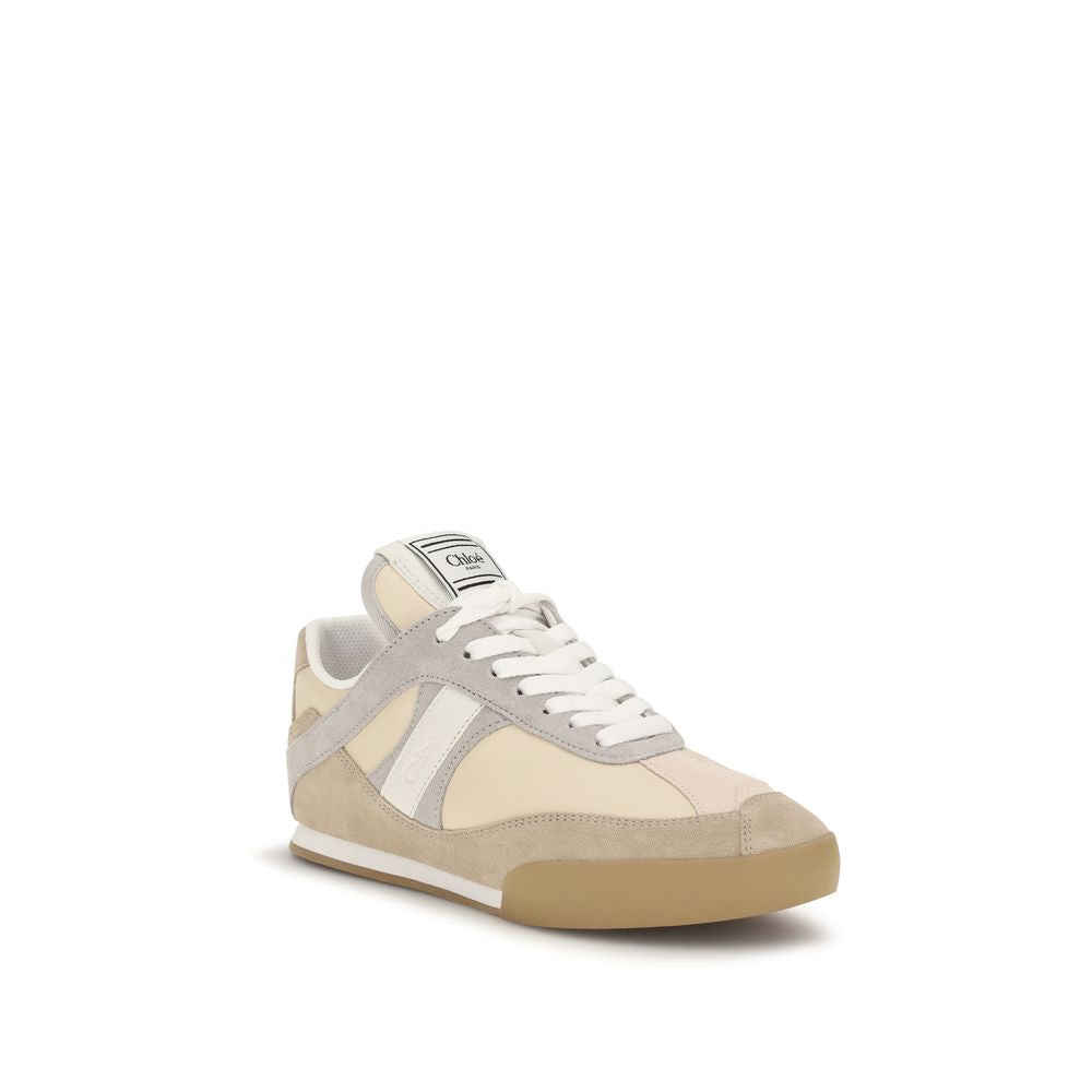 Gray Calf Leather Bos Taurus Athletic Sneakers