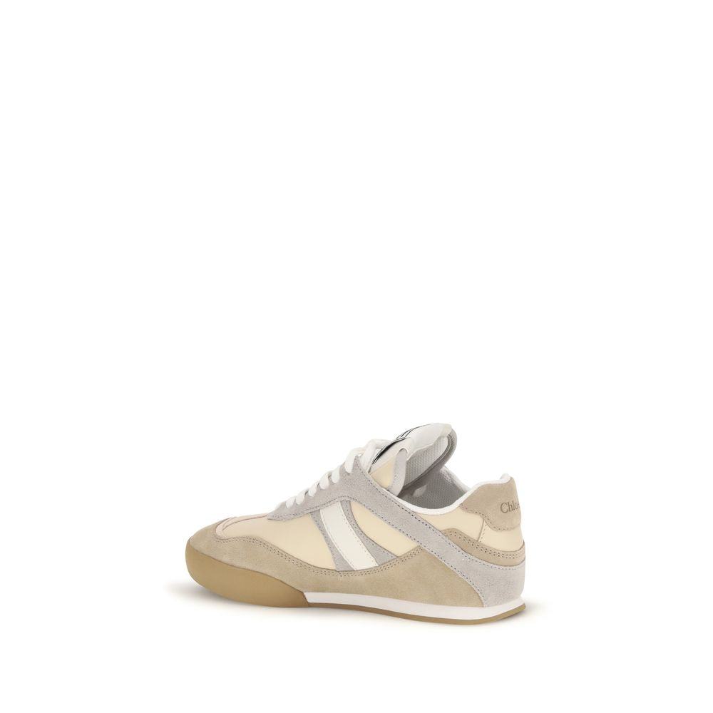 Gray Calf Leather Bos Taurus Athletic Sneakers