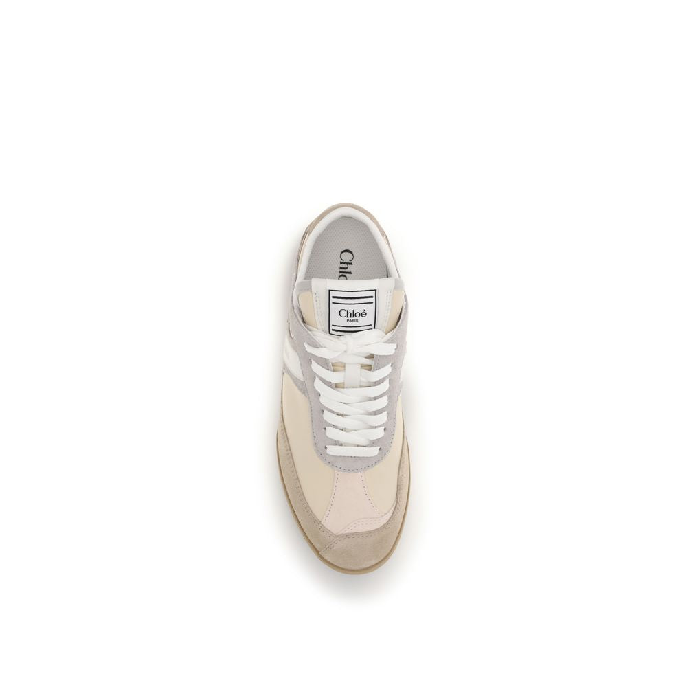 Gray Calf Leather Bos Taurus Athletic Sneakers