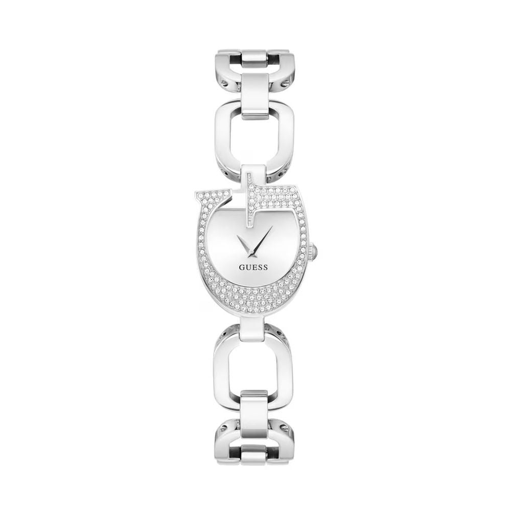 Gray Stainless Steel Dress Watch