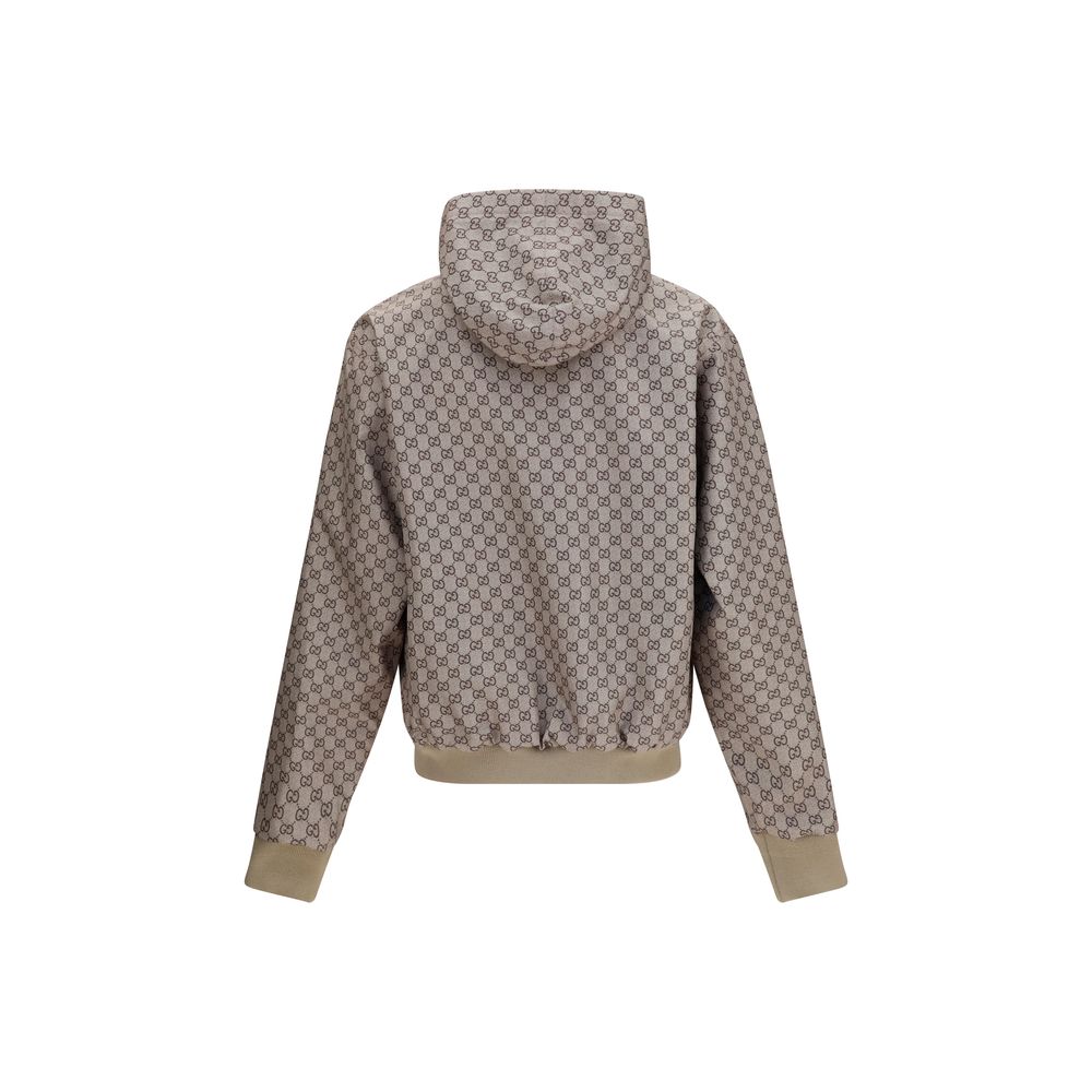 Black Polyester Bomber