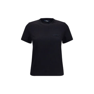Black Cotton T-Shirt