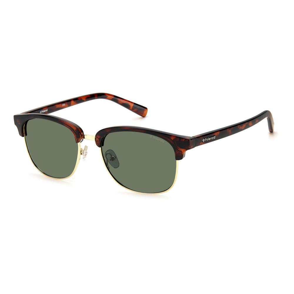 Brown Metal Sunglasses