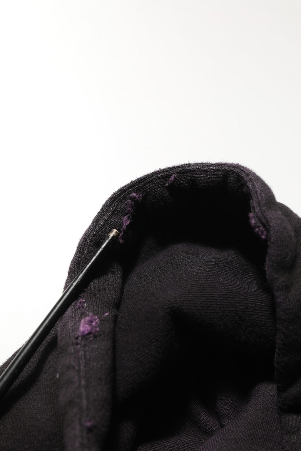 Black Cotton DGVIB3 Hooded Sweatshirt Sweater