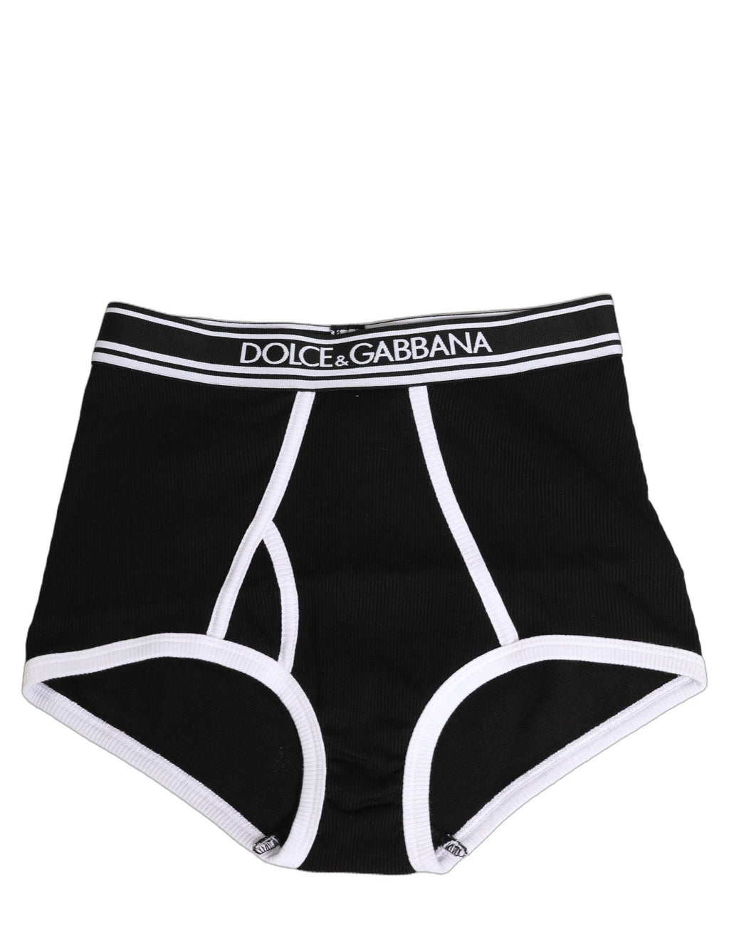Black White Logo Waistband Coulotte Panty Underwear