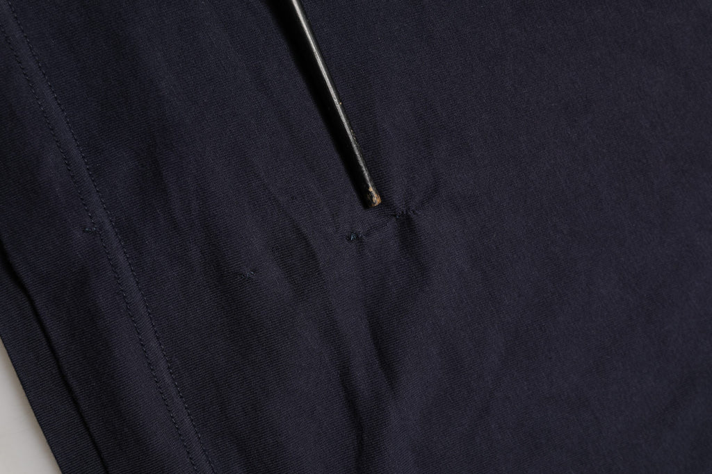 Black Cotton Short Sleeves Crew Neck T-shirt