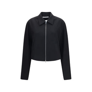 Black Wool Oves Aries Full-Length Jacket