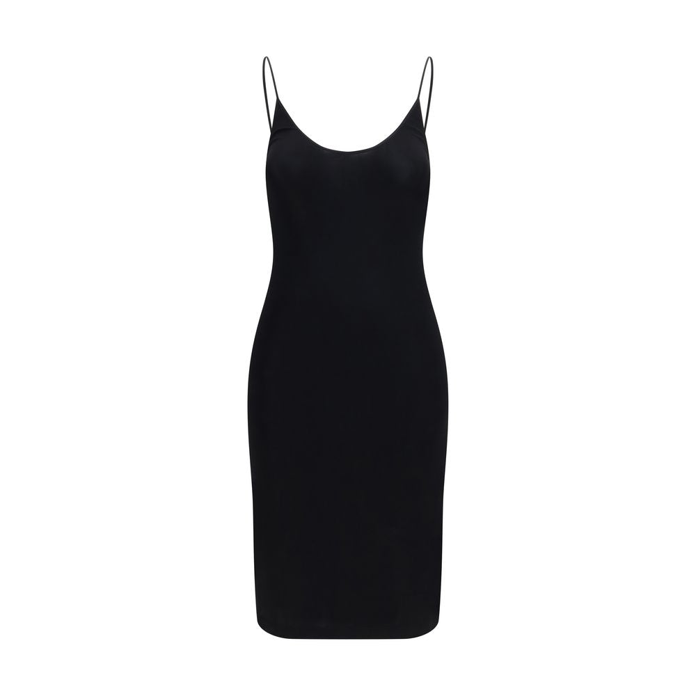 Black Viscose Cocktail Dress