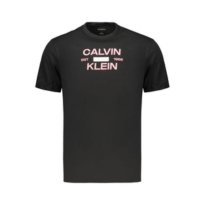 Black Cotton Men's T-Shirt