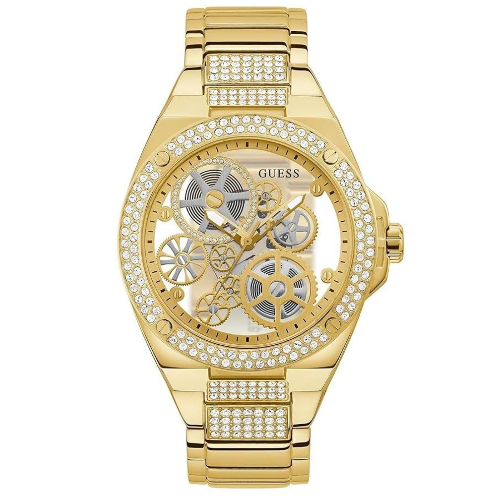 Gold Stainless Steel Dress Watch