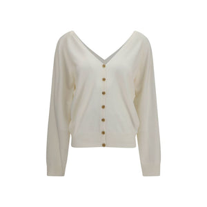 Beige Cashmere Cardigan