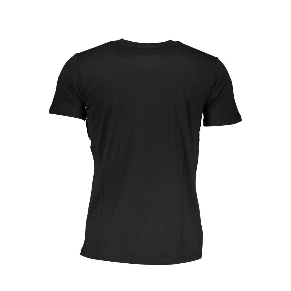 Black Cotton Men's T-Shirt