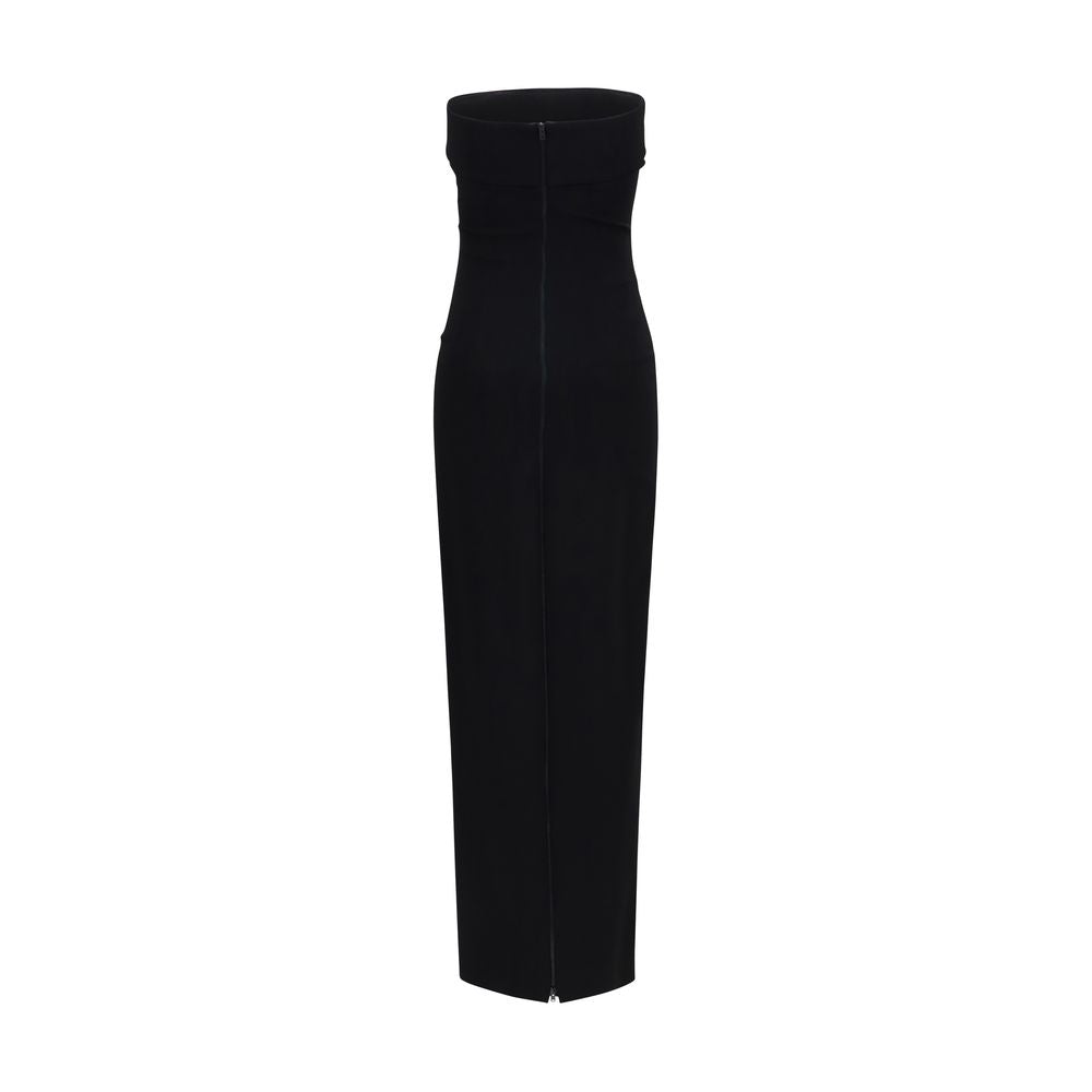Black Viscose Cocktail Dress