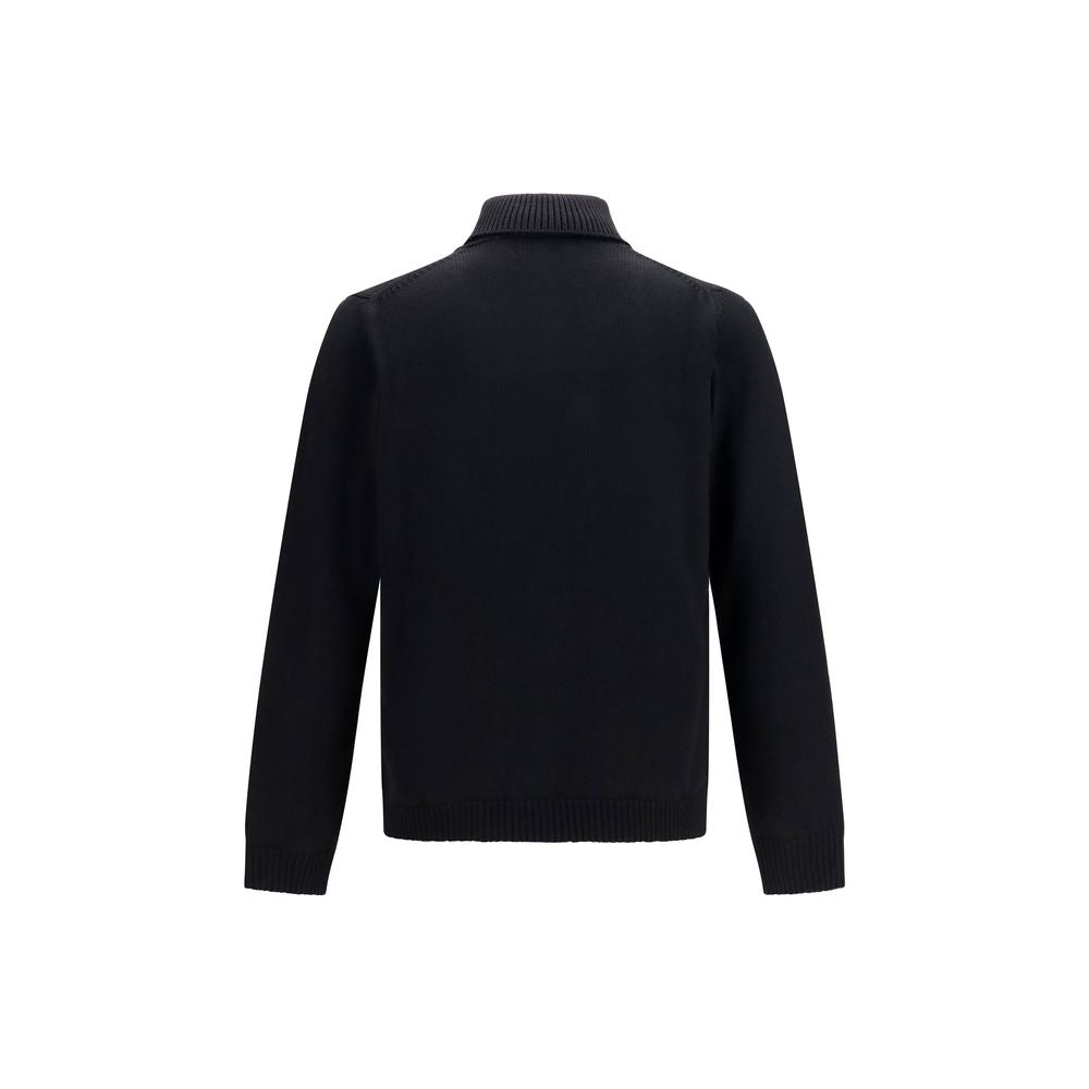Black Wool Oves Aries Turtleneck