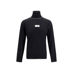 Black Wool Oves Aries Turtleneck