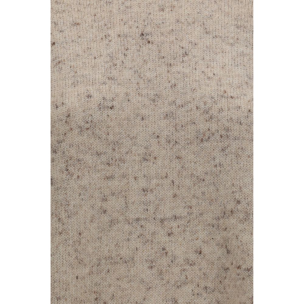 Beige Wool Oves Aries Sweatshirt