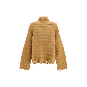 Beige Wool Oves Aries Turtleneck