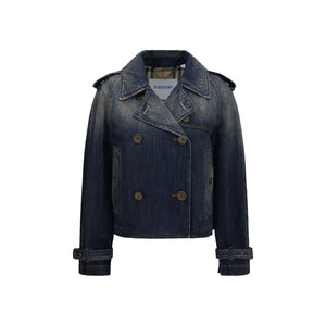 Blue Cotton Denim Jacket