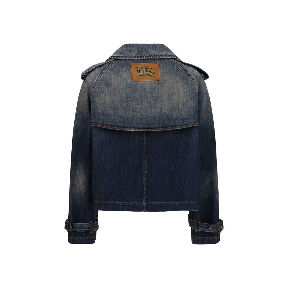 Blue Cotton Denim Jacket