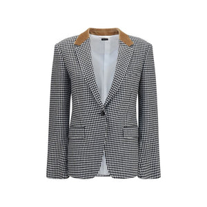 Multicolor Cashmere Full-Length Jacket