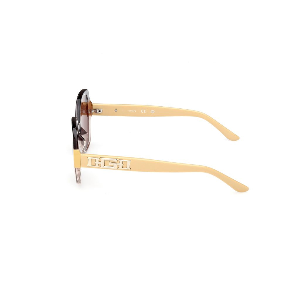 Bicolor Resin Sunglasses