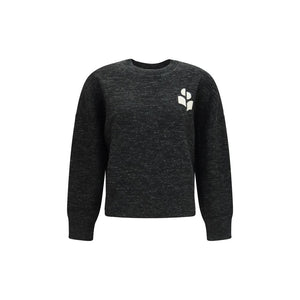 Black Cotton Sweatshirt