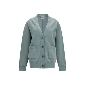 Gray Cotton Cardigan