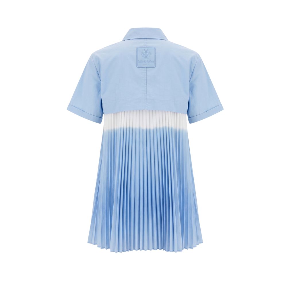 Light Blue Cotton Women Shirt