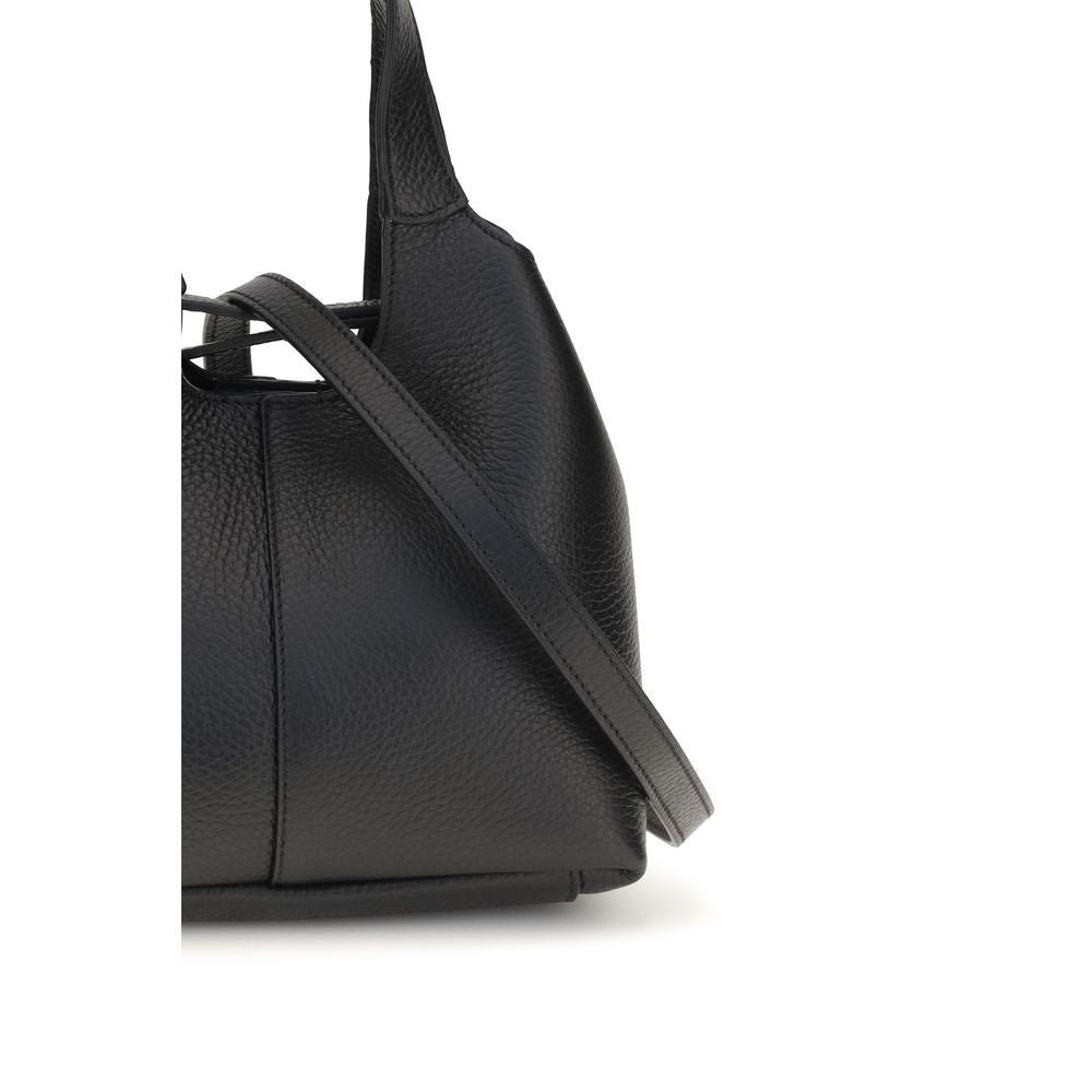 Black Calf Leather Bos Taurus Shoulder Bag