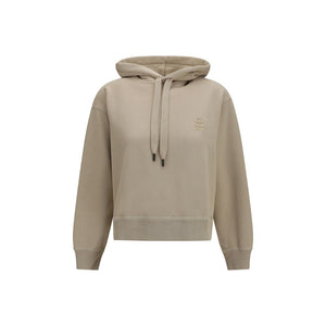 Beige Cotton Sweatshirt