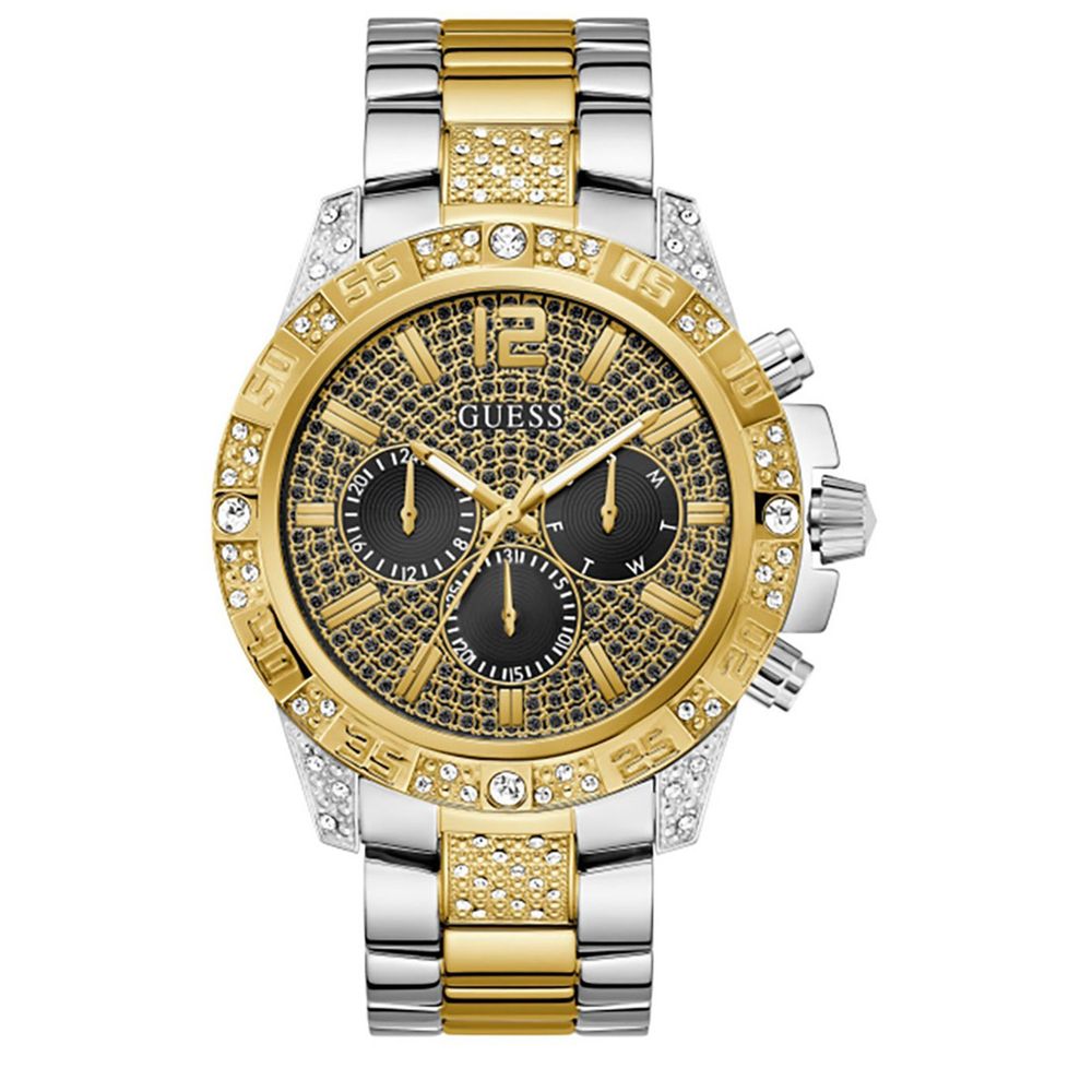Gold Stainless Steel Dress Watch